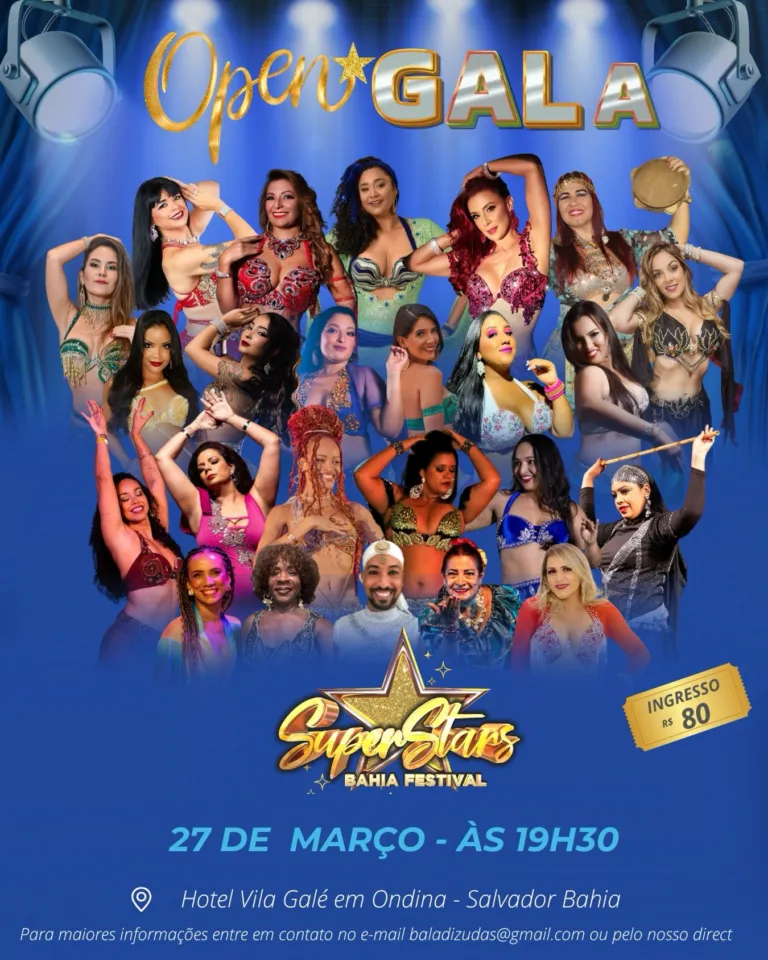 Salvador recebe mestre egípcio da dança em evento internacional neste fim de semana