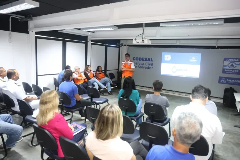 Operação Chuva 2026: Codesal reúne órgãos e reforça ações de prevenção e resposta em Salvador