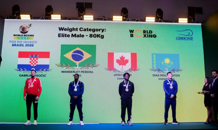 Brasil domina etapa da Copa do Mundo de boxe com 4 ouros e 5 pratas
