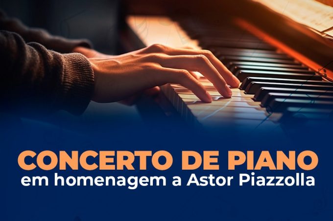 Conservatório Municipal oferece concerto de tango em homenagem a Astor Piazzolla nesta sexta-feira, 10