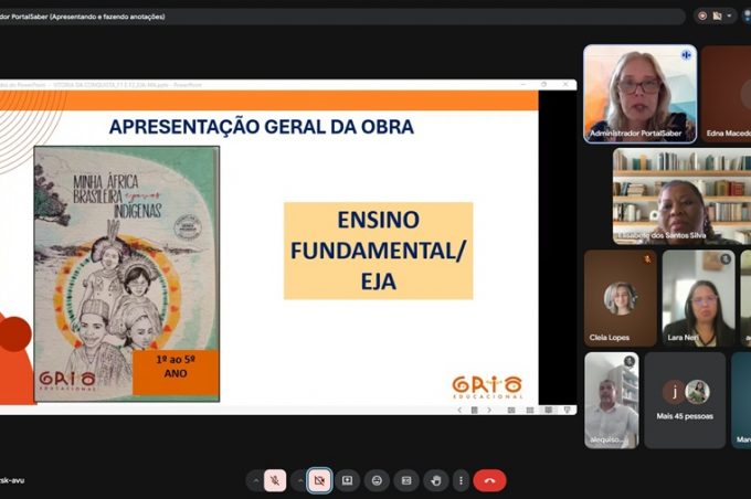 Rede Municipal adota coleção “Minha África Brasileira e Povos Indígenas” com formação pedagógica