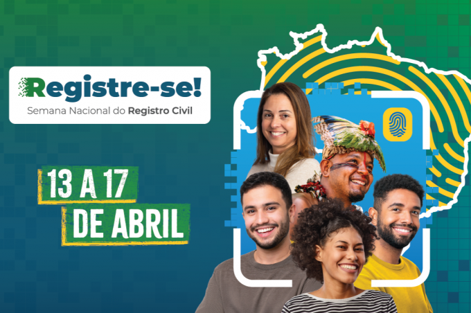 Semana Nacional do Registro Civil começa segunda-feira com apoio da Prefeitura