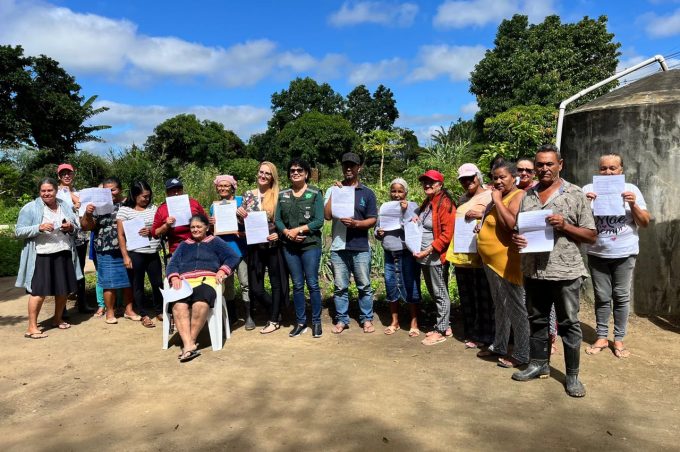 Semds e SMDR realizam oficinas para emissão do Caf nas hortas comunitárias de Vitória da Conquista