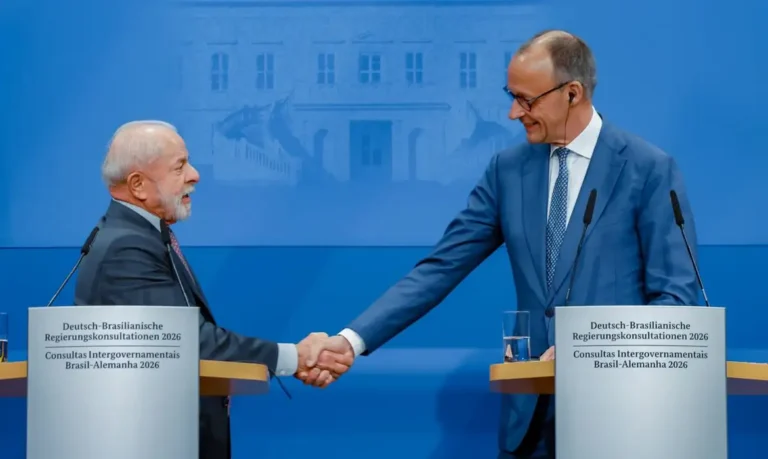 Lula e Merz criticam guerra no Oriente Médio e ameaças contra Cuba