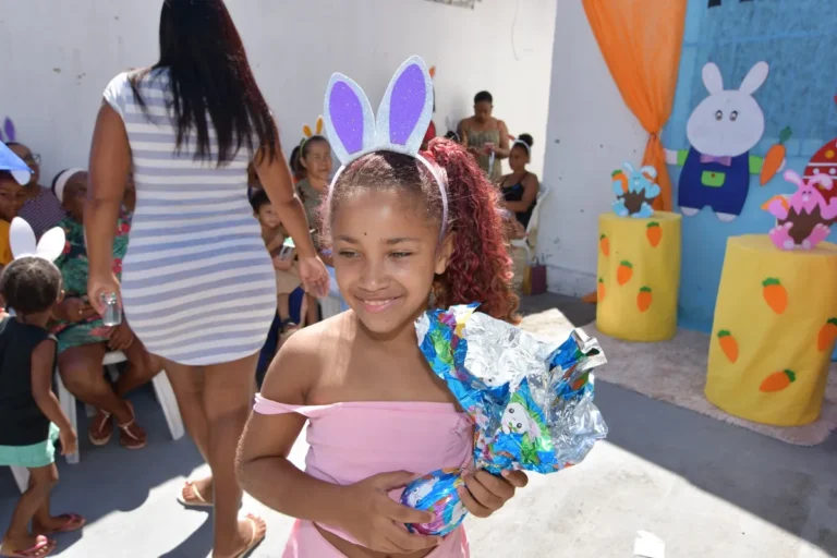 Sedes leva tradição dos ovos de Páscoa para centenas de crianças