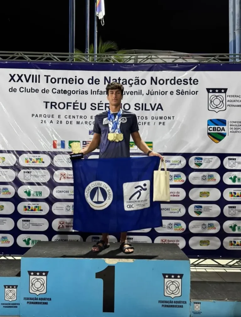 Baianos brilham no Torneio Norte-Nordeste Infantil a Senior de Natação em Pernambuco com apoio do Governo do Estado