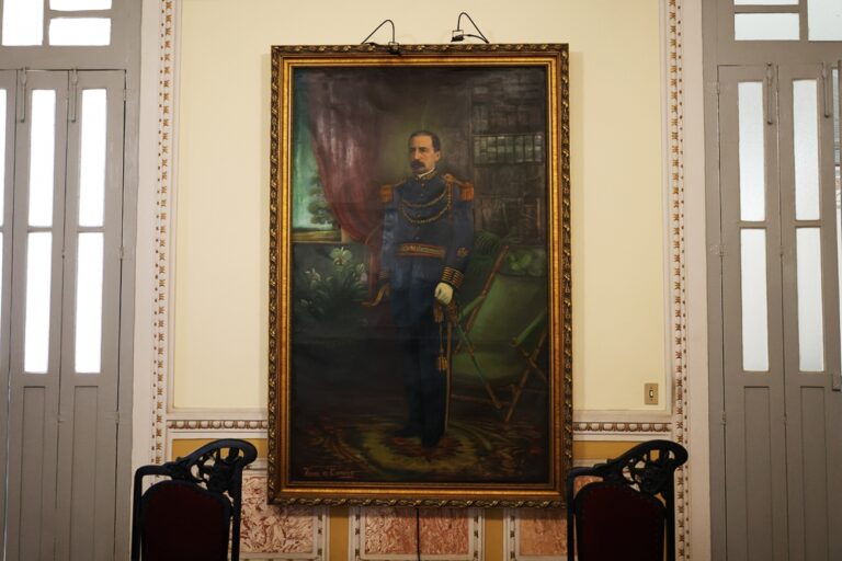 Pintura histórica de 1902 tem tombamento oficializado após anúncio no centenário do Paço Municipal