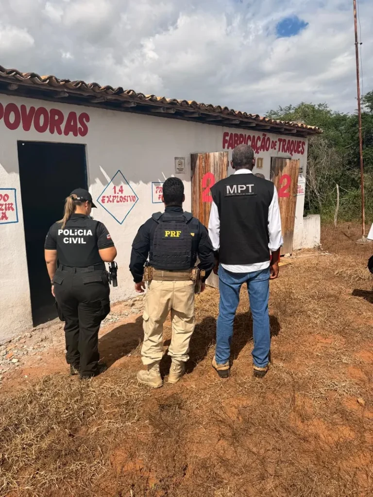 Polícia Civil fiscaliza comércio de fogos de artifício clandestinos em Olindina