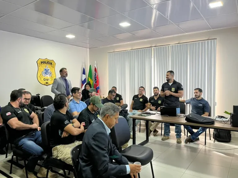 Servidores da Polícia Civil participam de curso na Dirpin em Vitória da Conquista