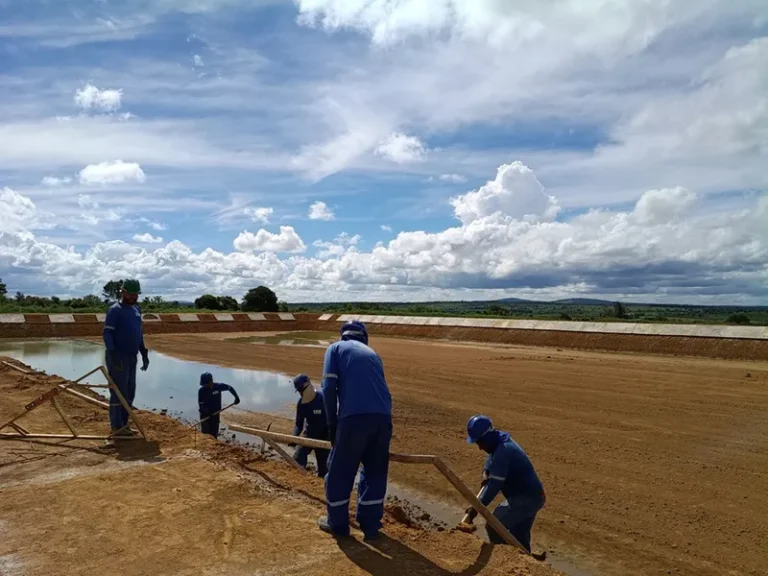 Obra de esgotamento sanitário beneficiará 45 mil pessoas no sudoeste da Bahia