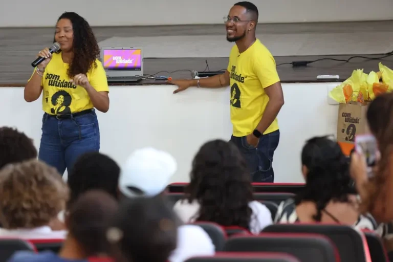 Estudantes do Colégio Estadual Luiz Viana, em Salvador, iniciam capacitação em Comunicação.