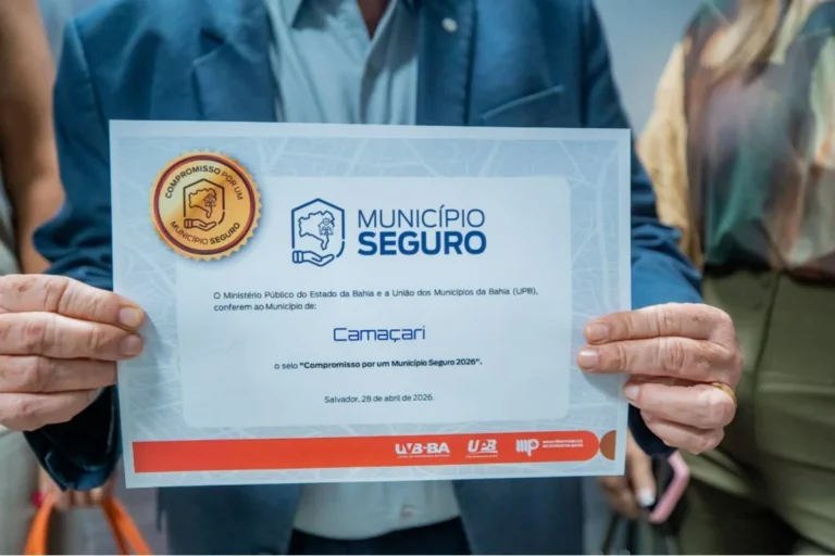 Camaçari adere ao Projeto Município Seguro e reforça integração no combate à violência