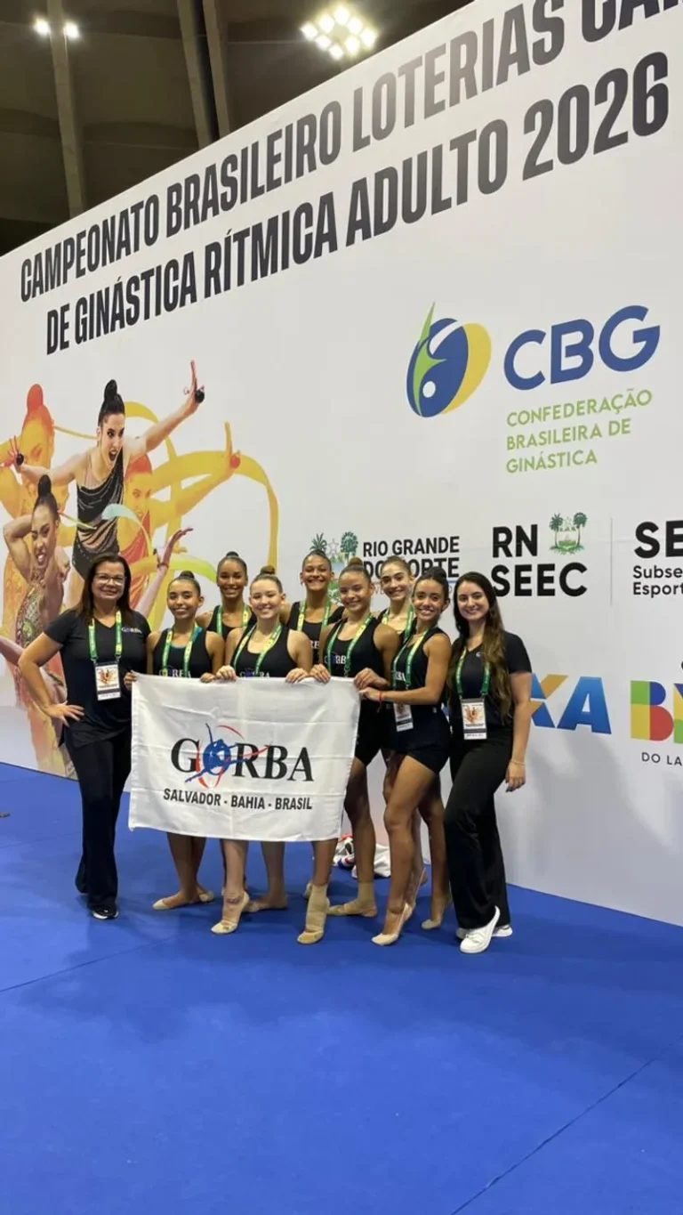 Destaques da ginástica rítmica da Bahia disputam o Campeonato Brasileiro com apoio do Governo do Estado