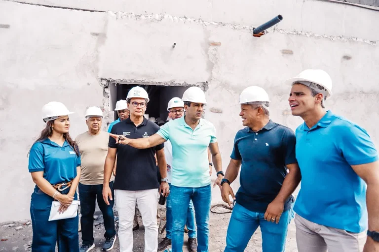 Prefeito Bruno Reis vistoria obras do CCO no Subúrbio, que já superam 60% de execução
