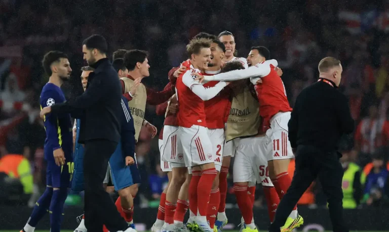 Arsenal vence Atlético de Madri e avança à final da Liga dos Campeões