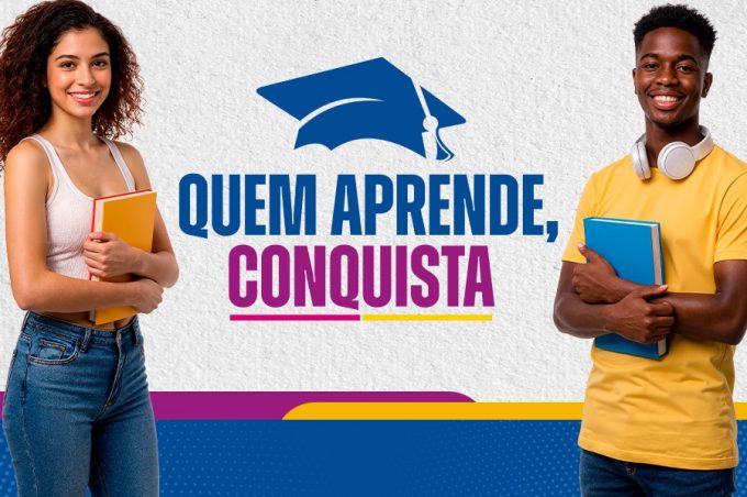 Inscrições do programa “Quem Aprende, Conquista” são prorrogadas até dia 17