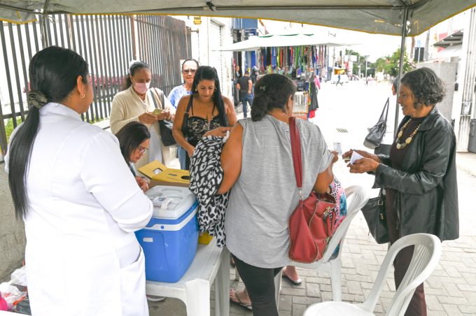 Secretaria de Saúde fará atividade de vacinação contra a gripe na Estação Herzem Gusmão