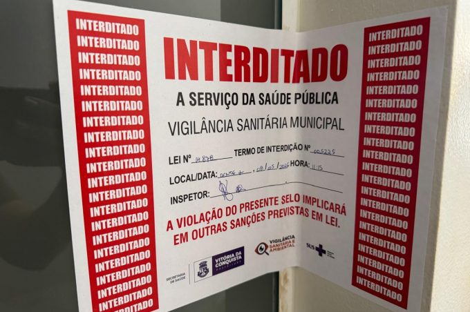 Vigilância Sanitária interdita três clínicas odontológicas em Vitória da Conquista por irregularidades sanitárias