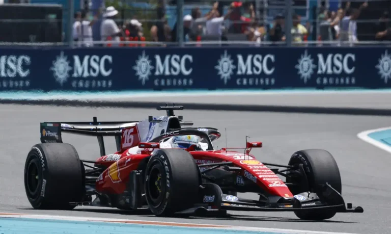 Leclerc é o mais rápido nos treinos do Grande Prêmio de Miami de F1