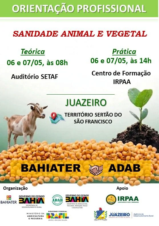 Juazeiro sedia capacitação para agentes de assistência técnica e extensão rural dos 10 municípios do Vale do São Francisco
