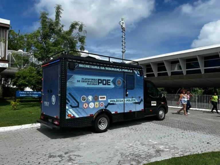 Plataforma de Observação e drone da SSP monitoram último dia de regularização do título de eleitor