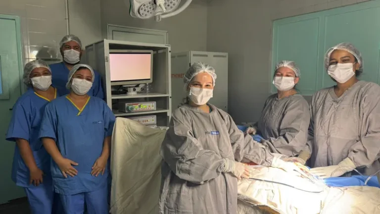 IPERBA realiza primeira cirurgia ginecológica por videolaparoscopia