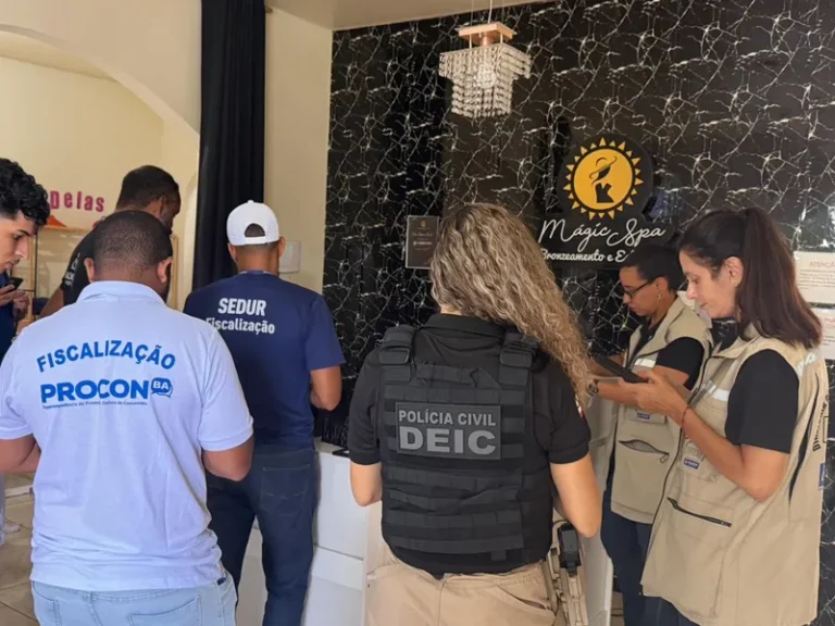 Polícia Civil faz operação contra clínicas de bronzeamento artificial na Bahia