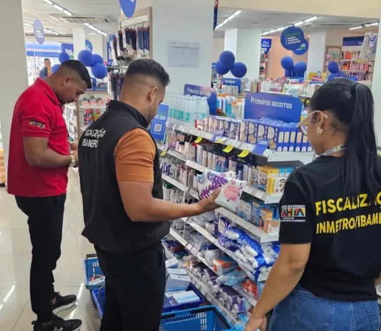 Operação Dia das Mães 2026: Ibametro fiscalizou produtos de higiene e cosméticos na Bahia