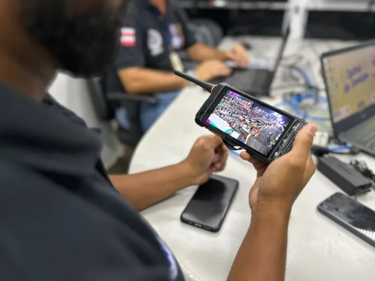 Tecnologias de segurança são utilizadas na operação do aniversário de Eunápolis