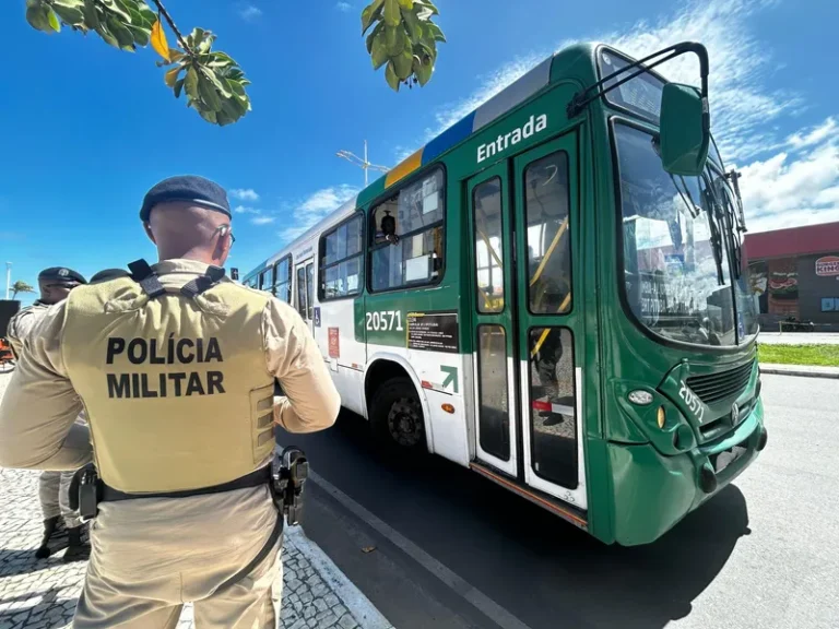 Polícia registra redução de 35,4% dos roubos a ônibus no primeiro quadrimestre de 2026 na Bahia