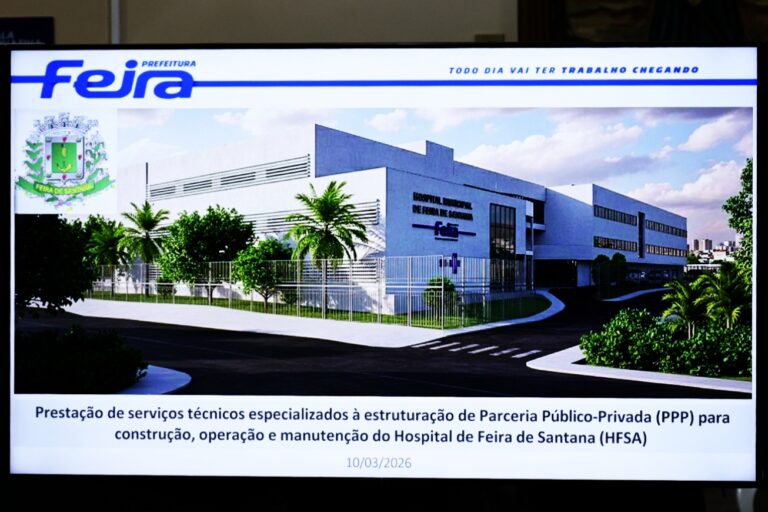 Leilão na B3 definirá consórcio para construção e gestão do Hospital Municipal de Feira de Santana