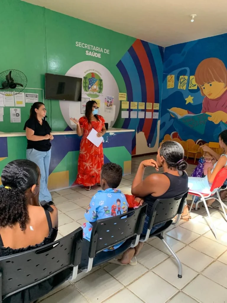 Prefeitura de Juazeiro fortalece acolhimento de mães e crianças no quarto dia da Semana do Bebê
