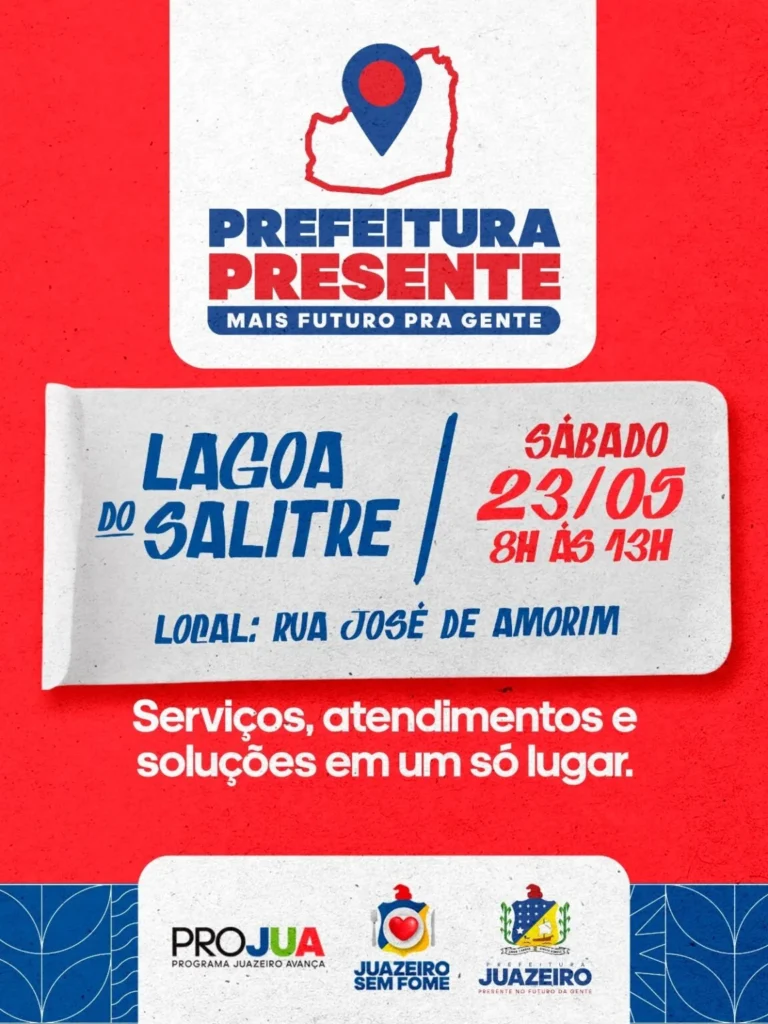 Prefeitura fortalece a cidadania e o esporte com serviços gratuitos na Lagoa do Salitre